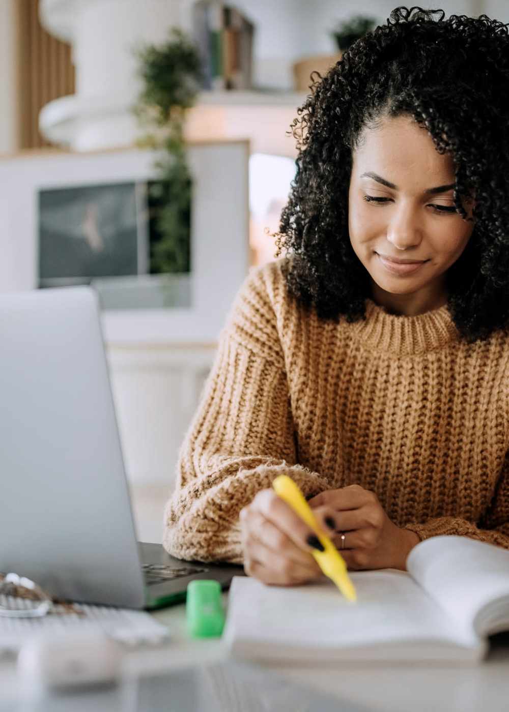 Resident studying at The Hardison in Salt Lake City, Utah 