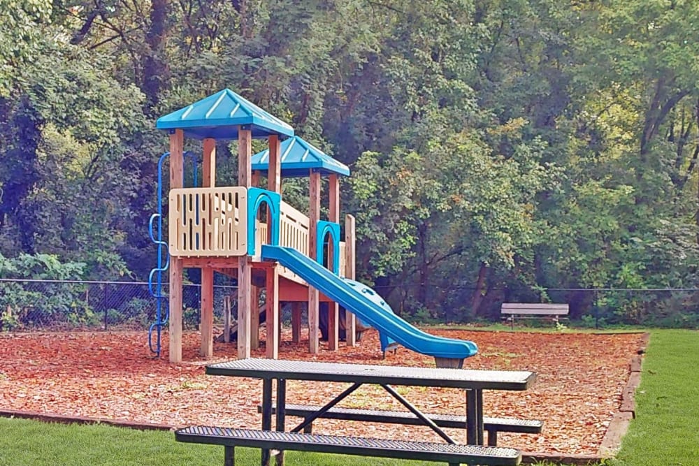 view of playground equipment 
