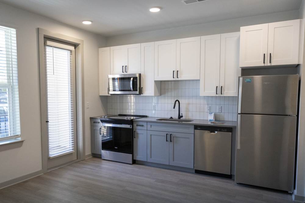 Kitchen at Corner on Main in Jacksonville, Florida
