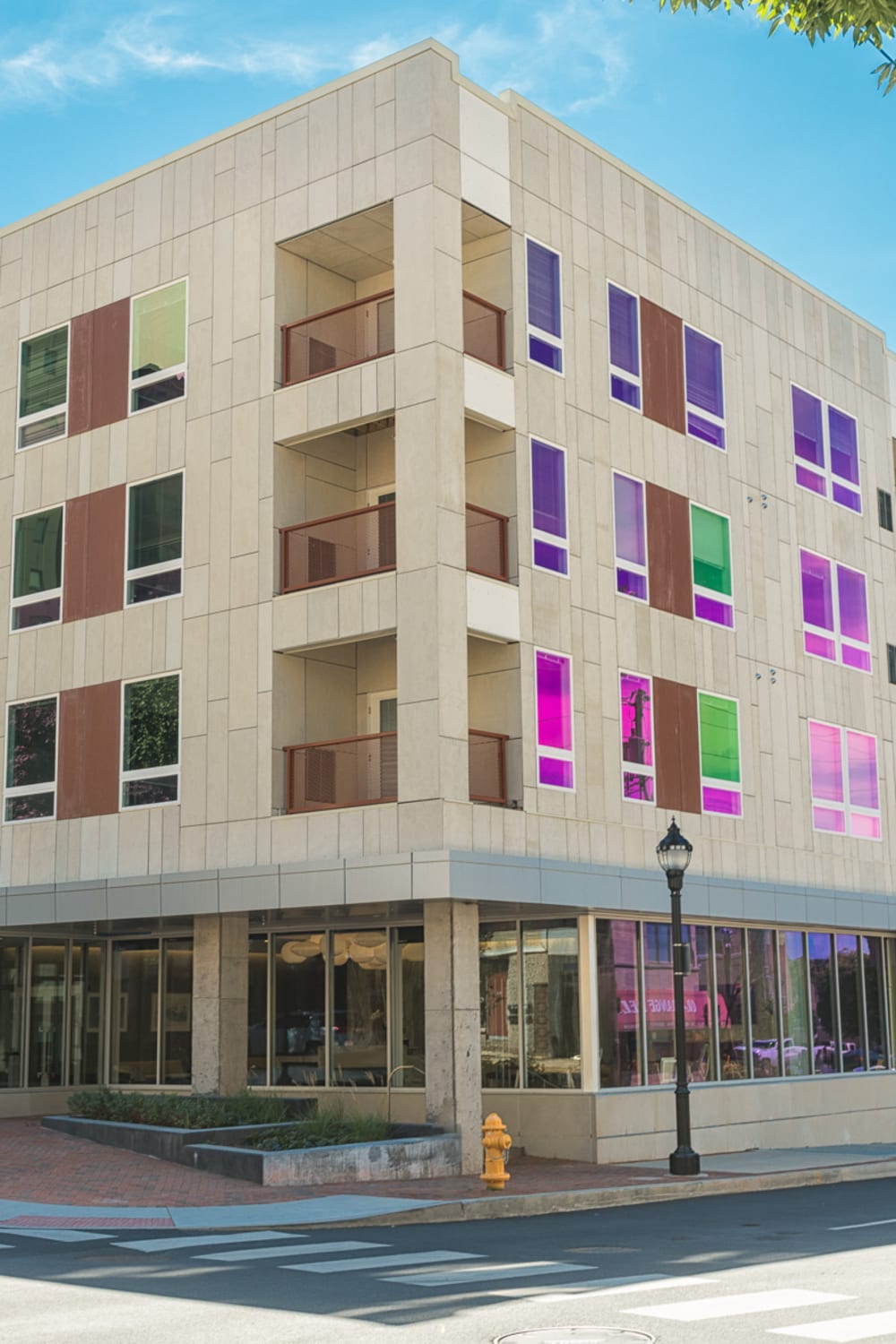 Front entrance at Mid-Town in Wilmington, Delaware