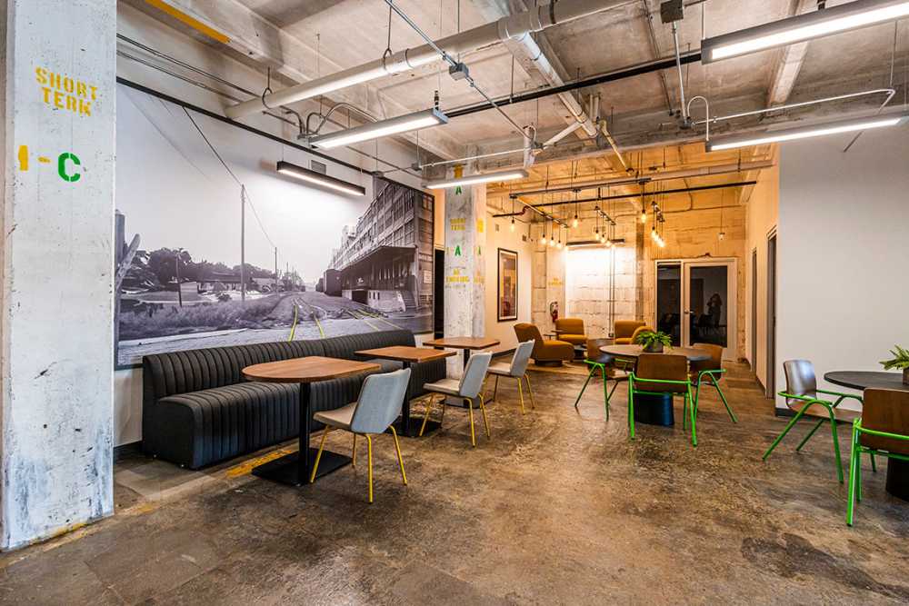 Meeting space at Union Terminal Warehouse in Jacksonville, Florida
