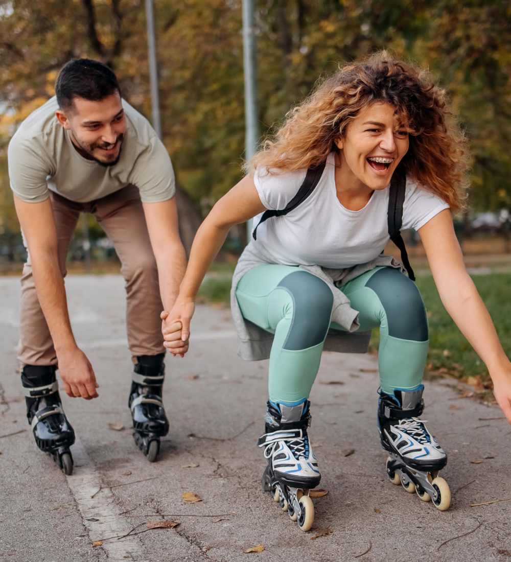 Student's skating at a neighborhood near Rendezvous in Edmond, Oklahoma