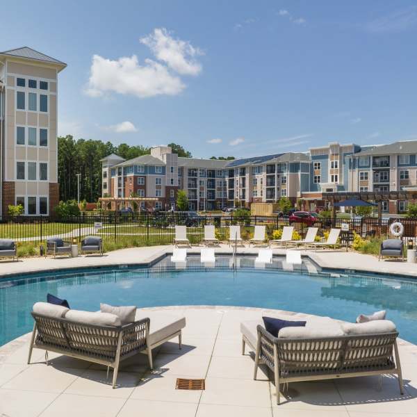 Beautiful pool at Attain at Harbour View, Suffolk, Virginia