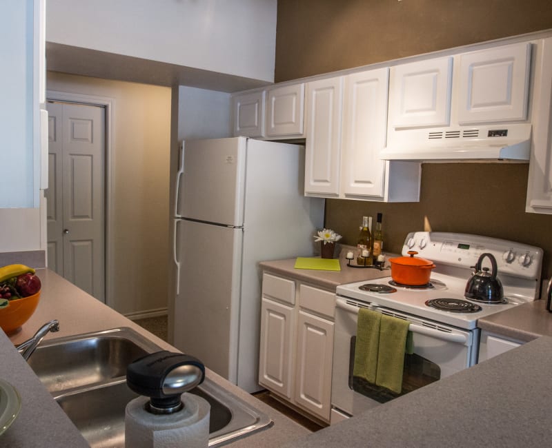 Amenities At The Lodge At River Park Apartments With A Garage