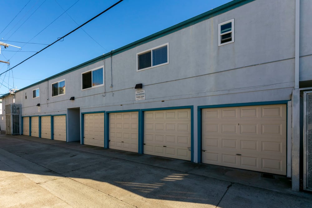 Garages at Ocean Palms Apartmnts