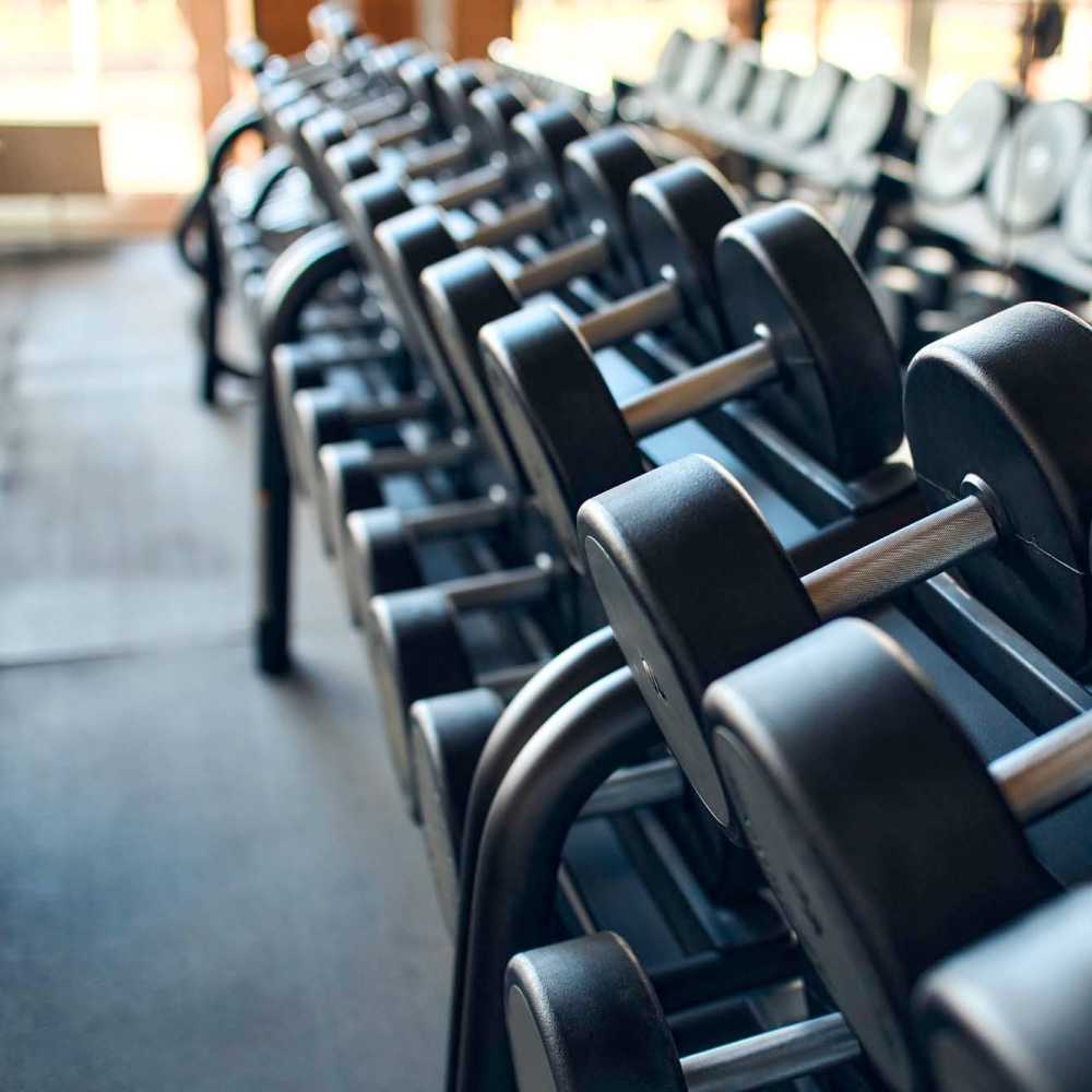 Gym fitness center at The Reed in Pittsburgh, Pennsylvania