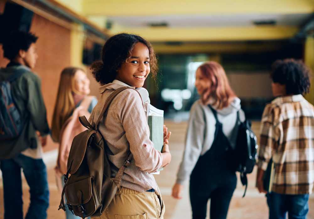 Resident commuting to college at Heritage Park Apartments & Townhomes in Webster, New York