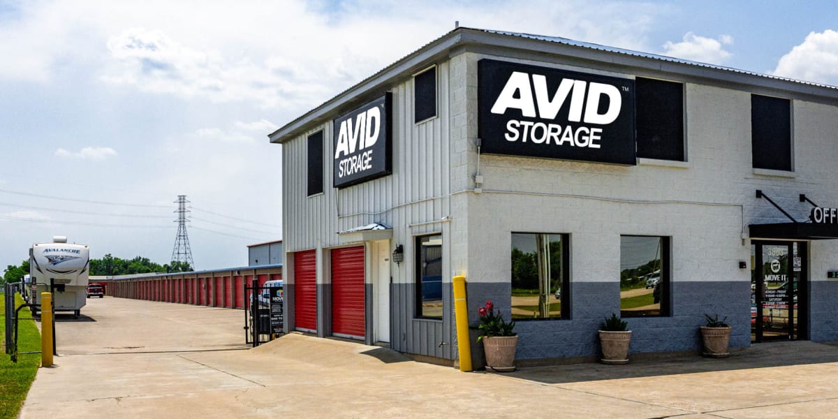 Exterior view of Avid Storage in Inlet Beach, Florida