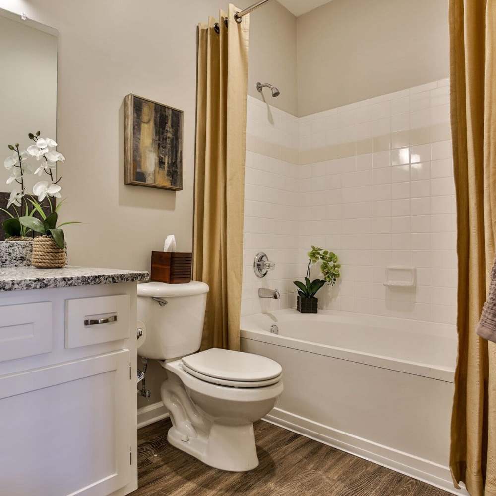 Bathroom with a tub at Avonlea Highlands in Cartersville, Georgia