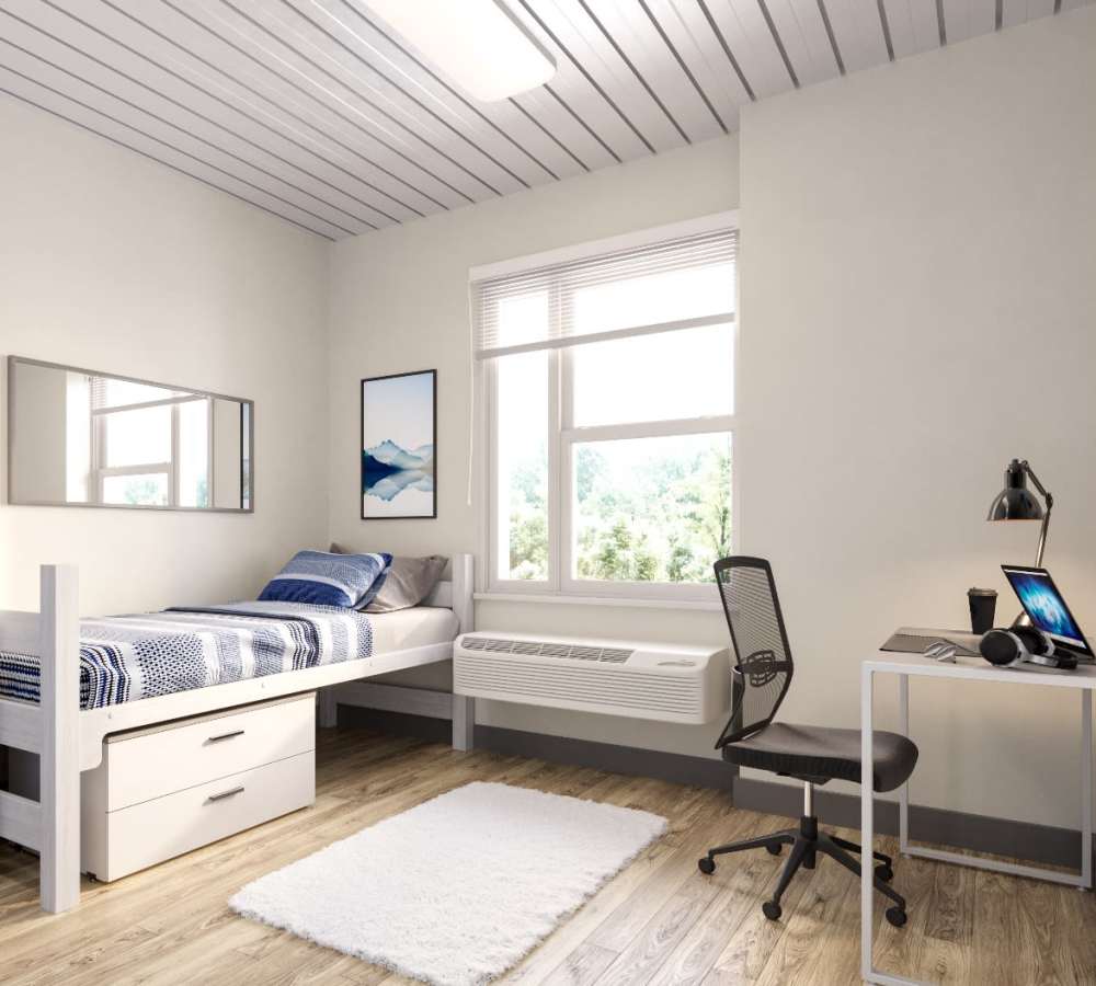 View single floor plans at Polly O'Meara Doyle Hall in Santa Rosa, California