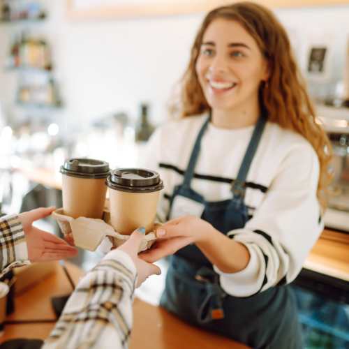 Cafe near Edgewood Group Apartments in Merrillville, Indiana
