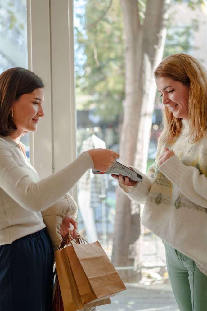 Resident shopping near Bridgeview Village in Charleston, South Carolina