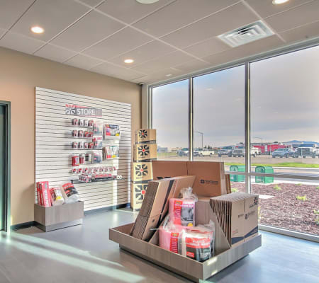 Moving supplies at StorQuest Express - Self Service Storage in Sacramento, California