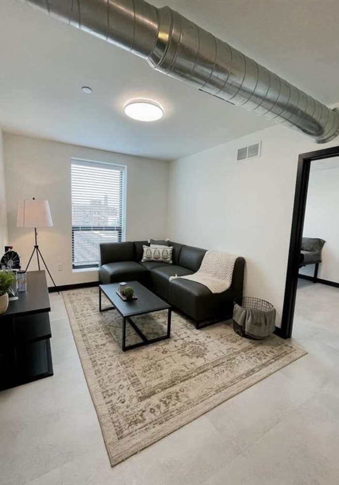 College street studio floor plans at The Nest in Iowa City, Iowa