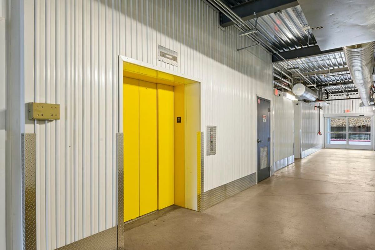 The interior storage units for rent at Storage 365 in Garland, Texas