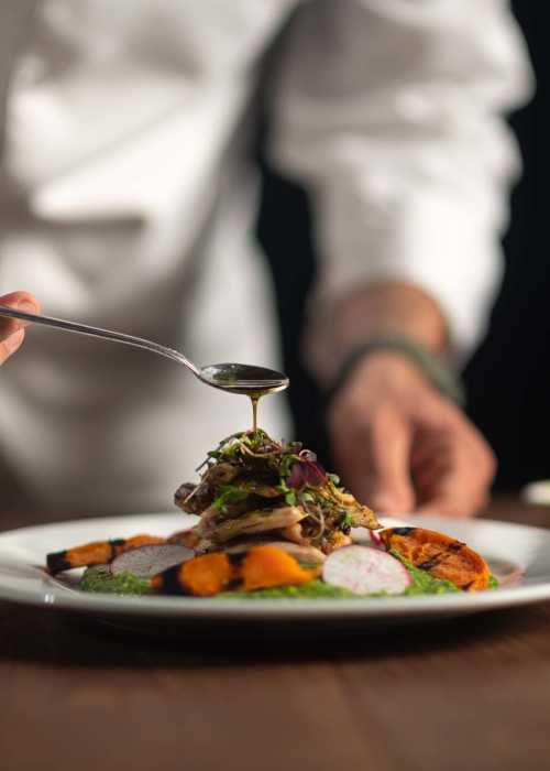 Fresh and healthy dish at Grand Villa of Ocala in Ocala, Florida