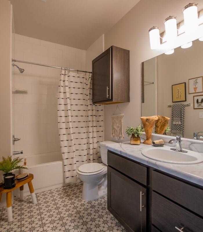 Bathroom at 24Hundred Apartments in Oklahoma City, Oklahoma