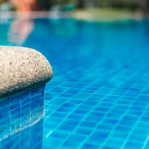 A swimming pool near Navy Submarine Base Pt. Loma in San Diego, California