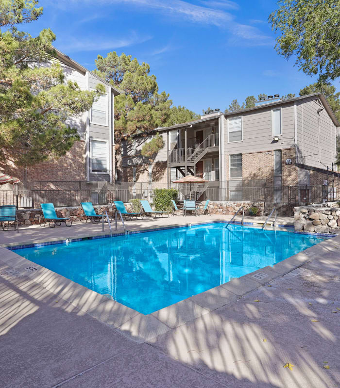 Pool at Mountain Village in El Paso, Texas