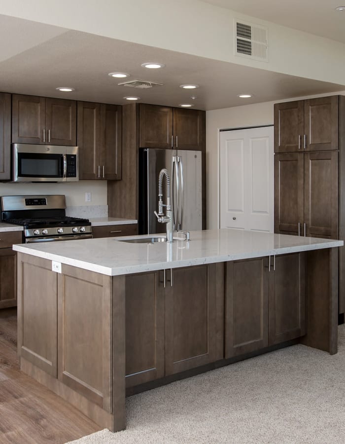 modern finished in the kitchen at The Boulders at Fountaingrove in Santa Rosa, California