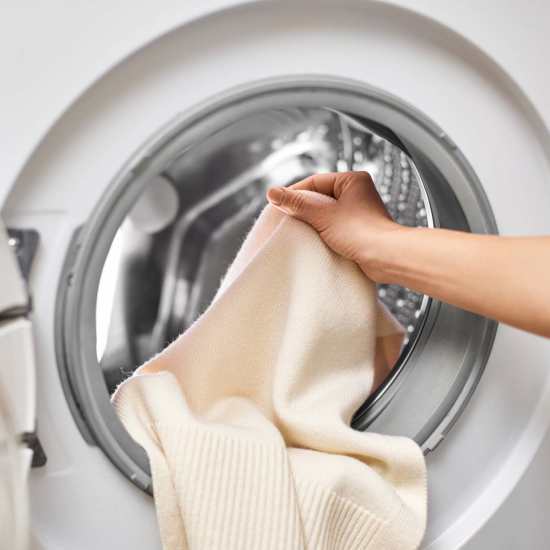 In-home washer and dryer at Arrowhead Park Apartments in Lakewood, Washington 
