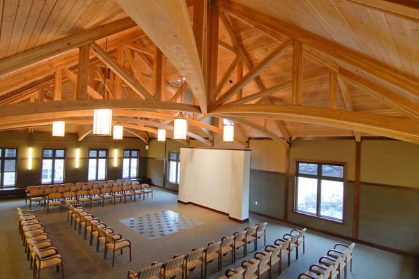 Elegant chapel at The Glenn Hopkins