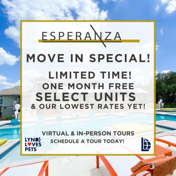 Specials at Esperanza in San Antonio, Texas