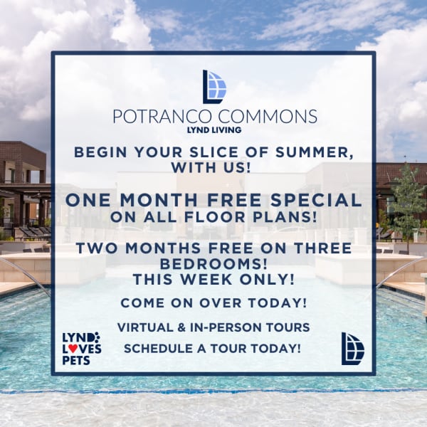 Specials at Potranco Commons in San Antonio, Texas