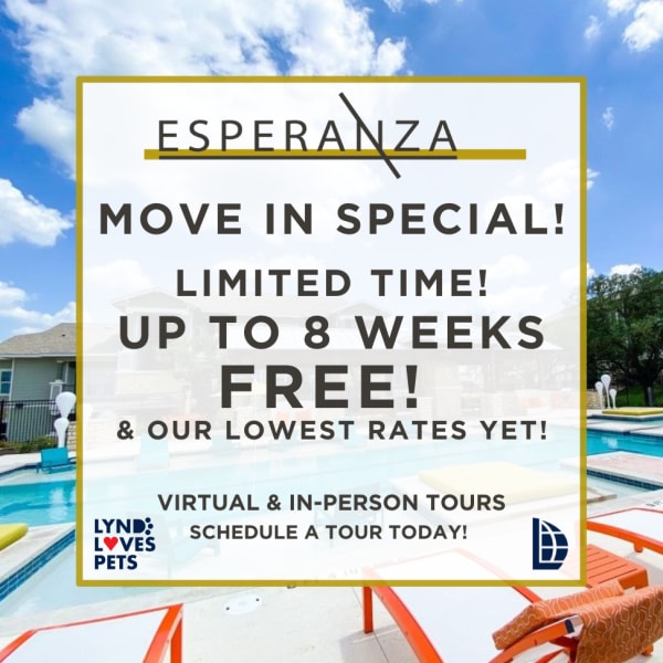 Specials at Esperanza in San Antonio, Texas