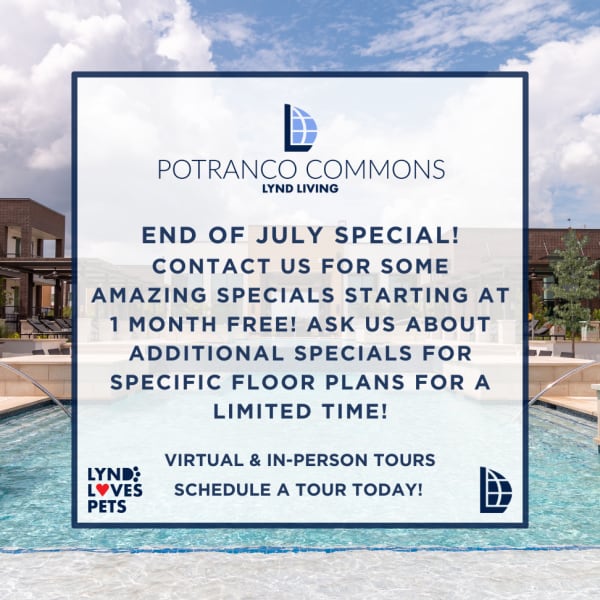 Potranco Commons- Apartments on Potranco Specials 