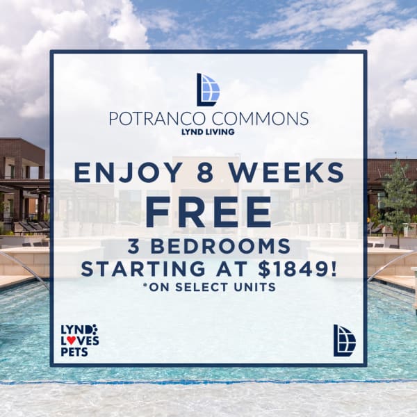 Potranco Commons- Apartments on Potranco Special