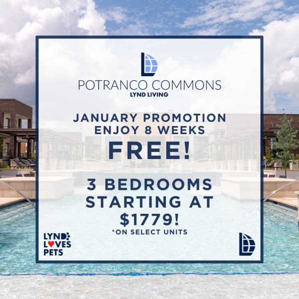 Potranco Commons- Apartments on Potranco Special