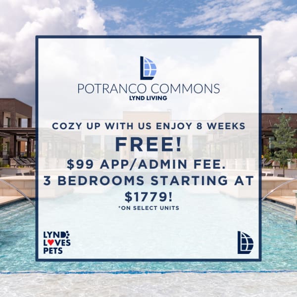 Potranco Commons- Apartments on Potranco Special 