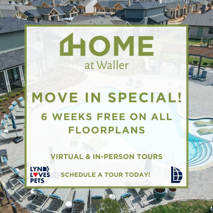 Specials at Home At Waller in Waller, Texas