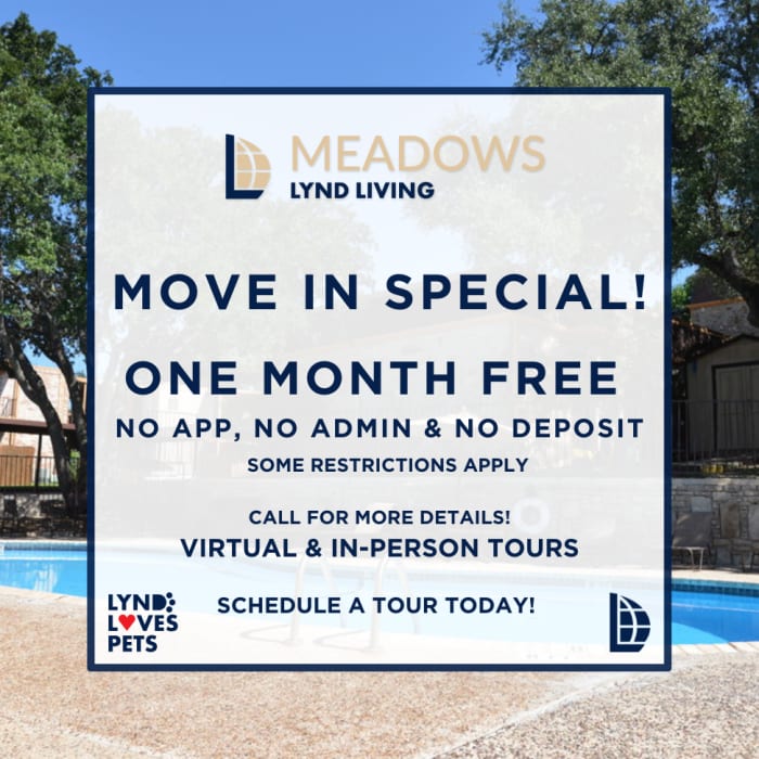 Specials at Meadows in Universal City, Texas
