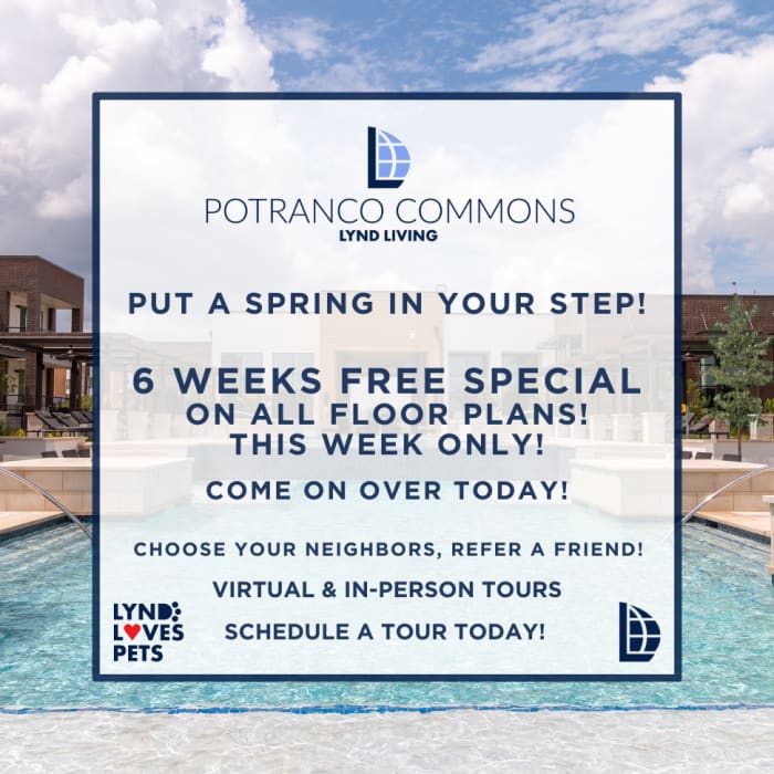 Specials at Potranco Commons in San Antonio, Texas
