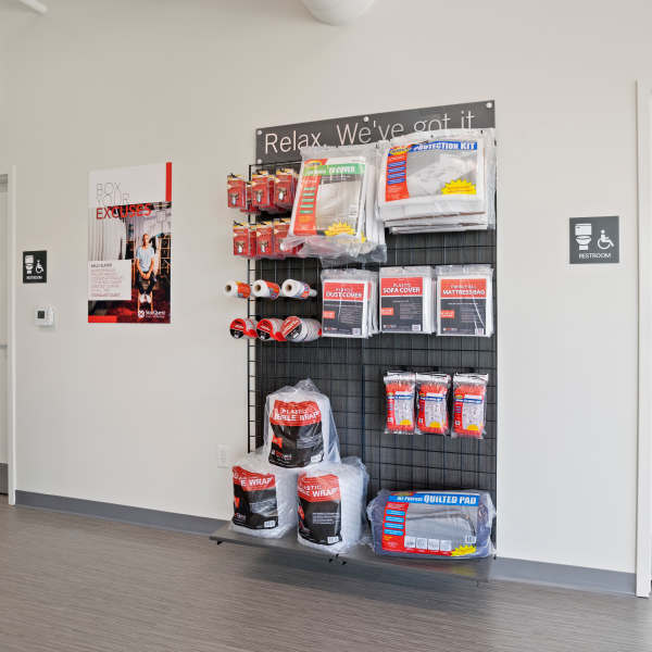 Packing supplies available at StorQuest Self Storage in El Cajon, California