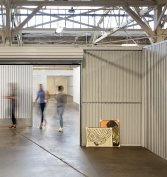 Small warehouse at FlexHQ in Denver, Colorado
