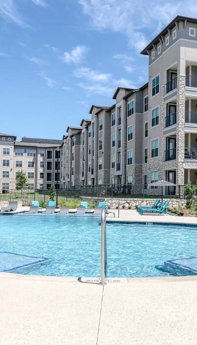 Residential Pool at Auro Crossing in Austin, Texas