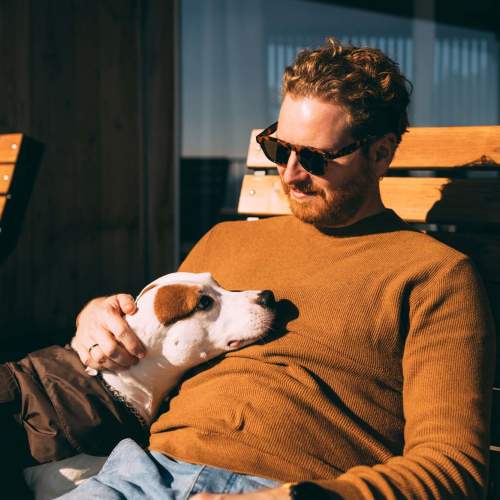  Cute pet dog at Panorama at Arvada Ridge in Arvada,Colorado 