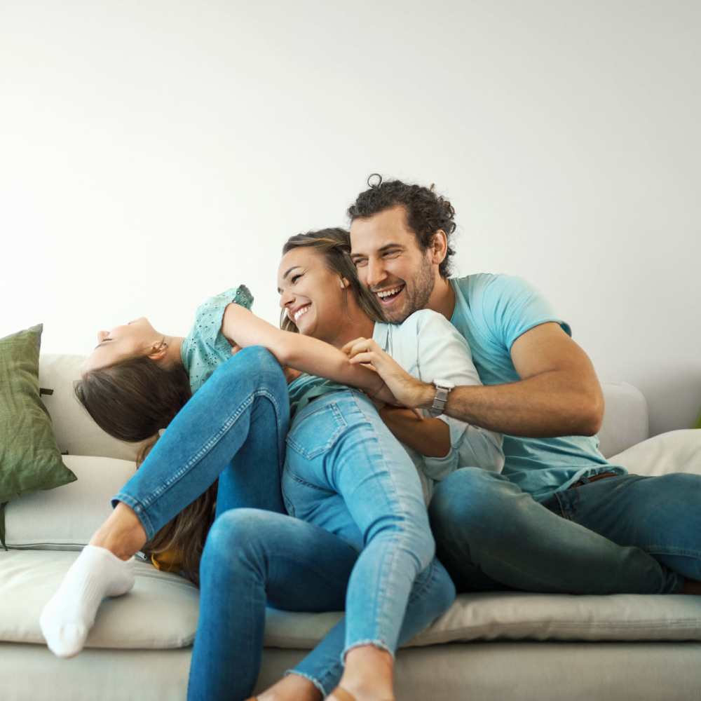 Happy family at Vista Sol El Paso in El Paso, Texas 