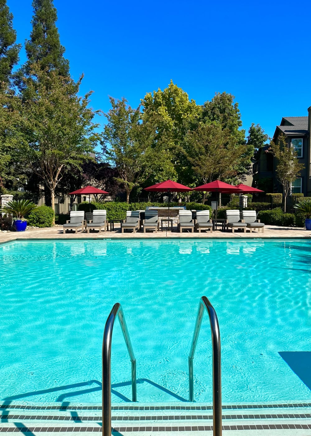 Swimming pool at The Preserve at Creekside in Roseville, California