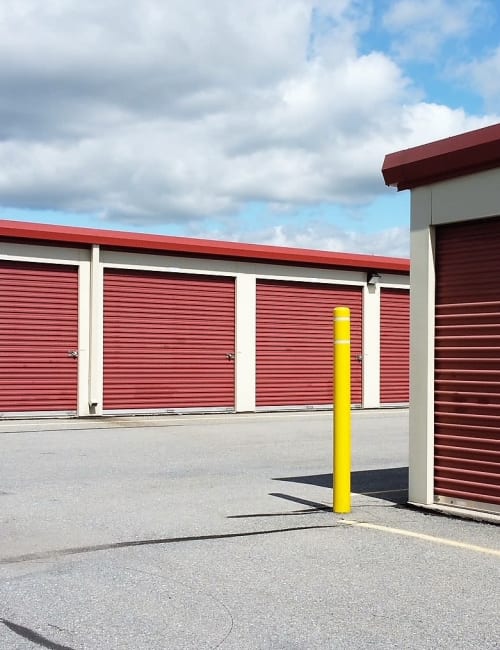 Outdoor units at Storage World in Robesonia, Pennsylvania