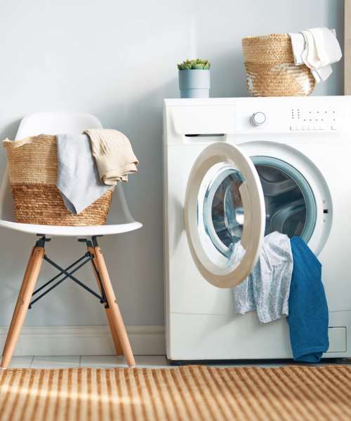 On-site laundry at Brentnell Terrace in Columbus, Ohio