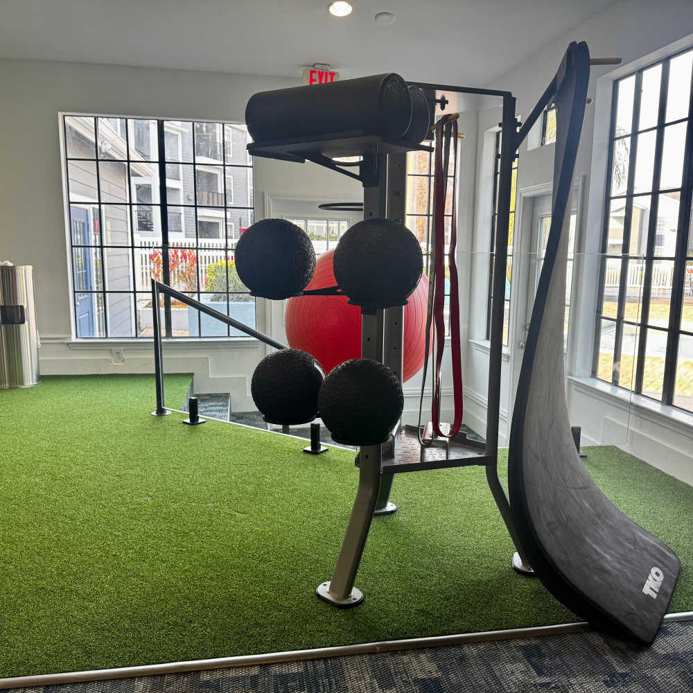 Fitness center at Fourteen01 Apartments in Orlando, Florida