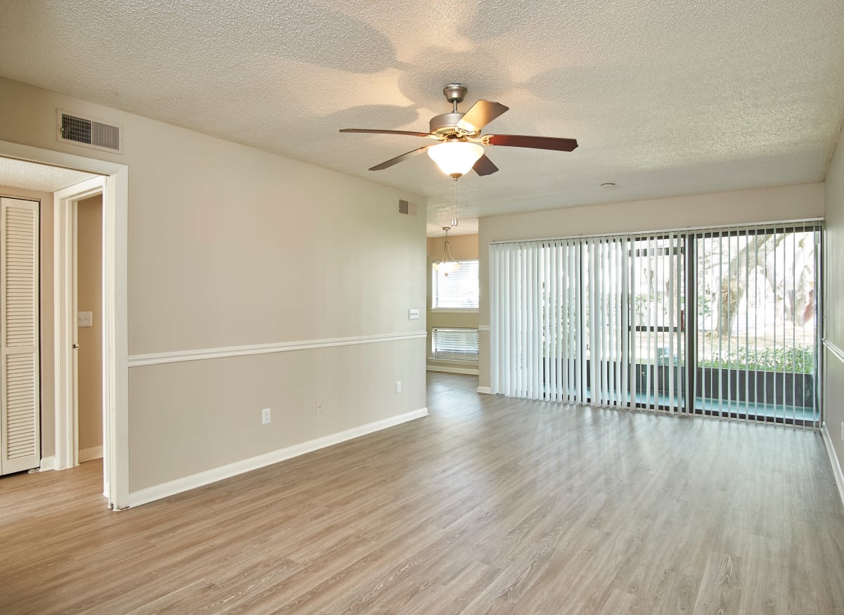 A spacious large living room at Westwood @60 in Brandon, Florida