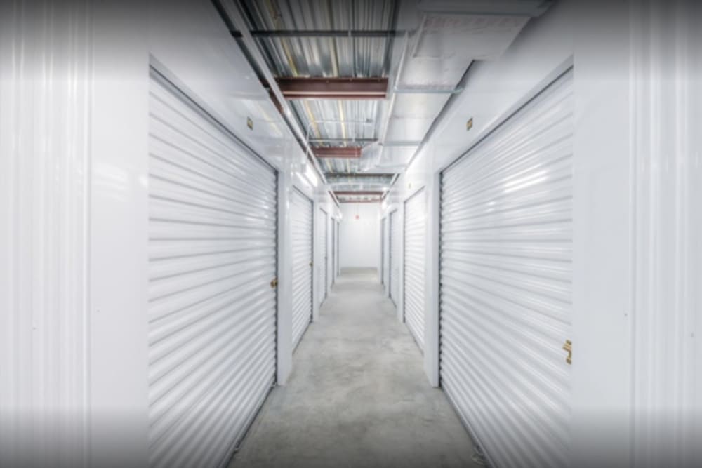 The covered entrance at Storage Units in Saint Cloud, Florida