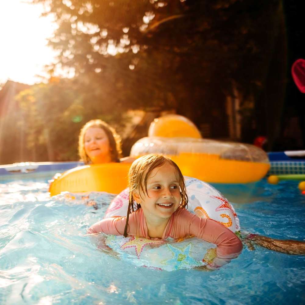 Sparkling Pool at Villa Esperanza in Avenal, California