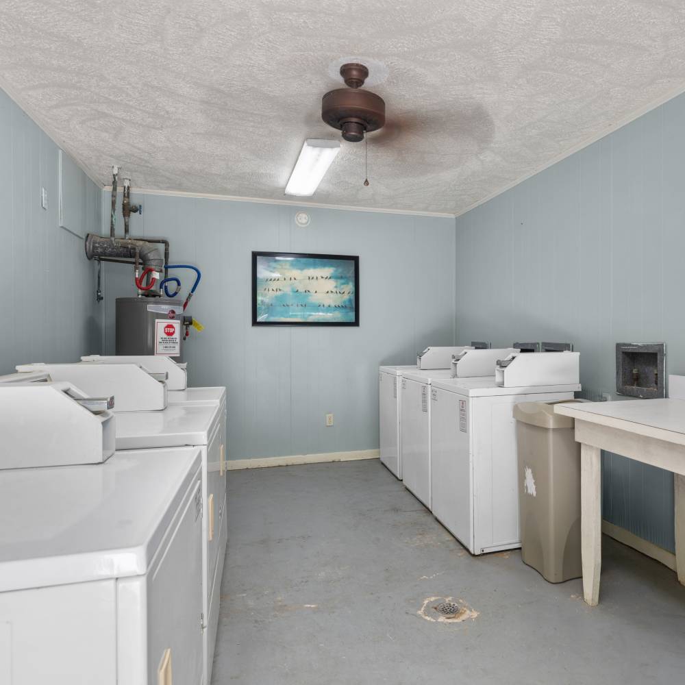 Laundry facility at Pecan Ridge in Vicksburg, Mississippi