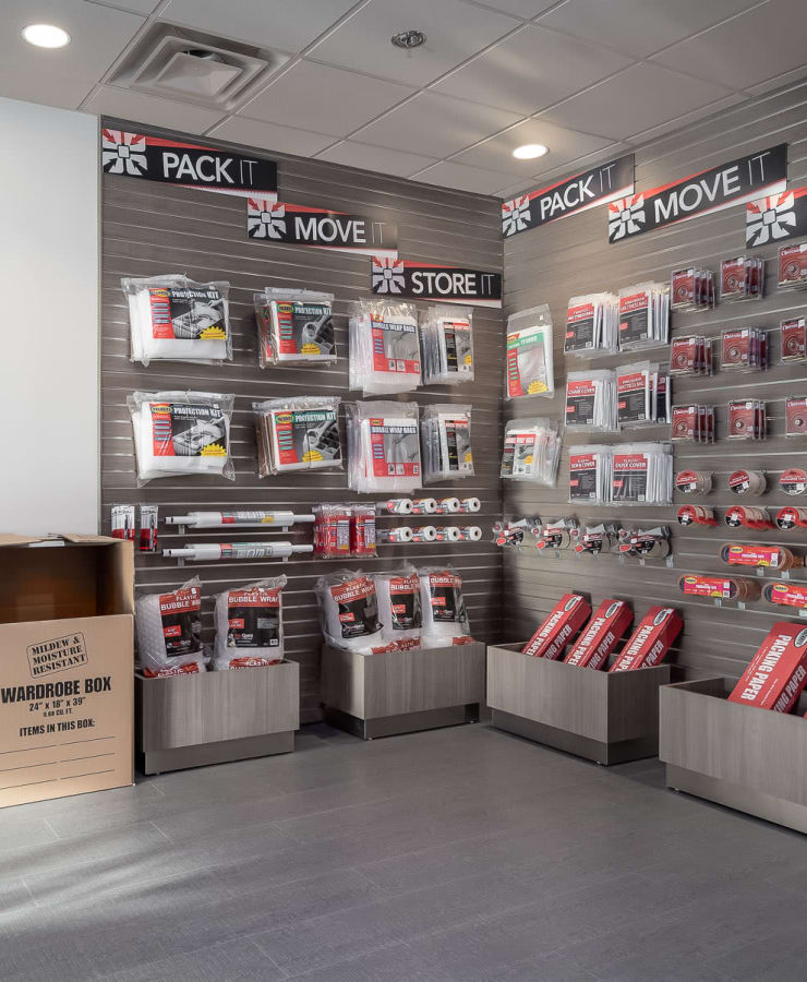 Packing supplies available at StorQuest Self Storage in Deer Park, New York
